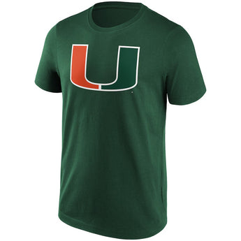 Miami Hurricanes Primary Logo T-Shirt Green