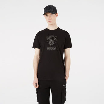 Brooklyn Nets Reflective Print T-Shirt
