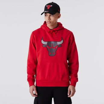 Chicago Bulls Outline Pullover Hoodie