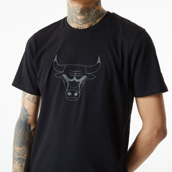 Chicago Bulls Reflective Print T-Shirt