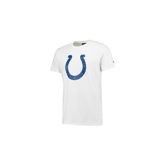Indianapolis Colts White Team Logo T-Shirt
