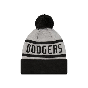 LA Dodgers Grey Jake Beanie Knit Hat