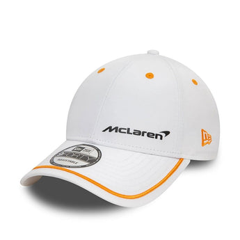 McLaren Contrast Piping White 9Forty Adjustable Cap
