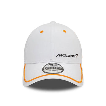 McLaren Contrast Piping White 9Forty Adjustable Cap