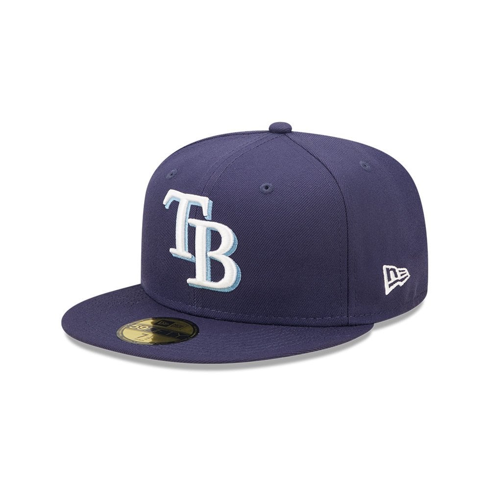 Sky Rays Cap Tampa Bay Rays 59Fifty Fitted Cap New Era Blue – USA Sports
