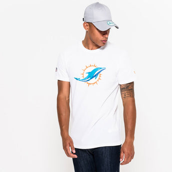 Miami Dolphins Regular White T-Shirt