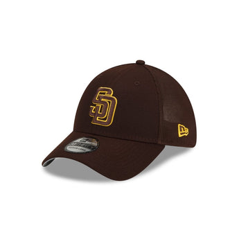 San Diego Padres Training 39Thirty Stretch Fit Trucker Cap