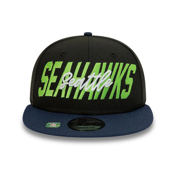 Seattle Seahawks Draft Black 9Fifty Snapback Cap