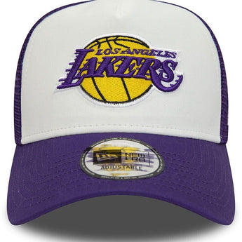 Los Angeles Lakers A Frame Trucker Cap