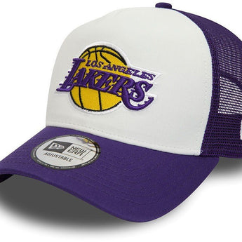 Los Angeles Lakers A Frame Trucker Cap