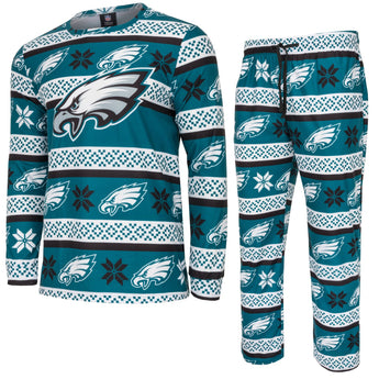 Philadelphia Eagles NFL Unisex Christmas Pajama Set