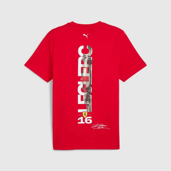 Scuderia Ferrari F1 95 Years Charles LeClerc T-shirt