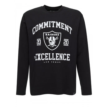 Las Vegas Raiders Commitment Black Relaxed Long Sleeve T-Shirt