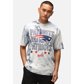 New England Patriots 'Go Pats' Relaxed Fit Tie Dye T-Shirt
