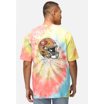 San Francisco 49ers Rainbow Relaxed Fit Tie Dye T-Shirt